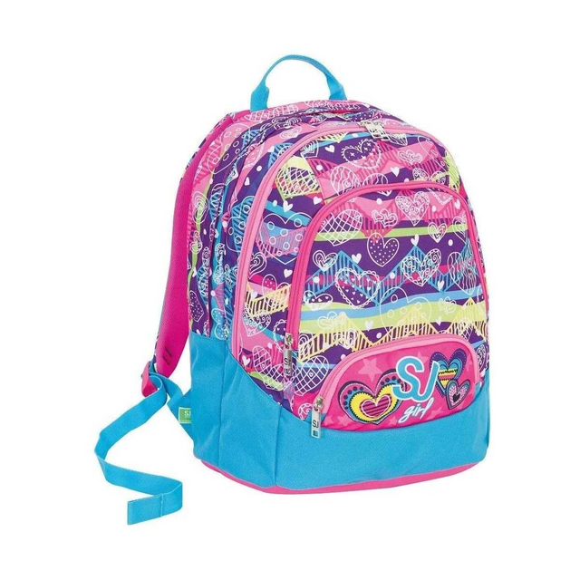 ZAINO SEVEN Sj Gang Seven GIRL CUORI  Zaino Estensibile