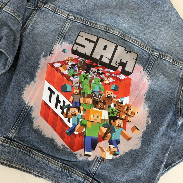 Minecraft inspired Denim