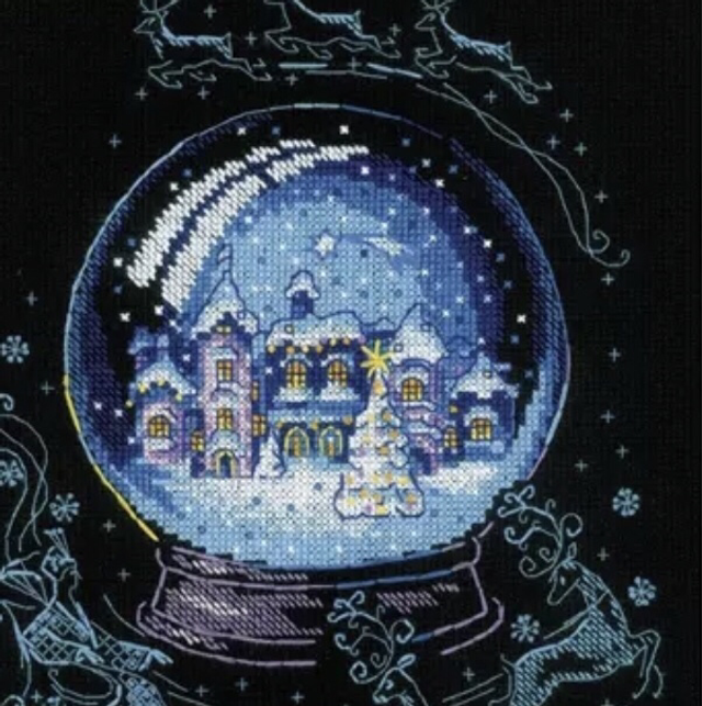 RIOLIS Winter Fairy Tale Counted Cross Stitch Kit