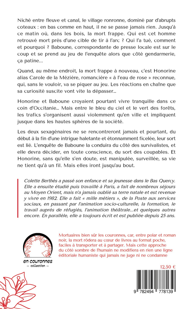 Dans les bois profonds, polar schizo de Colette Berthès