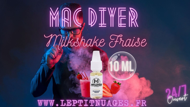 Arôme Milkshake Fraise 