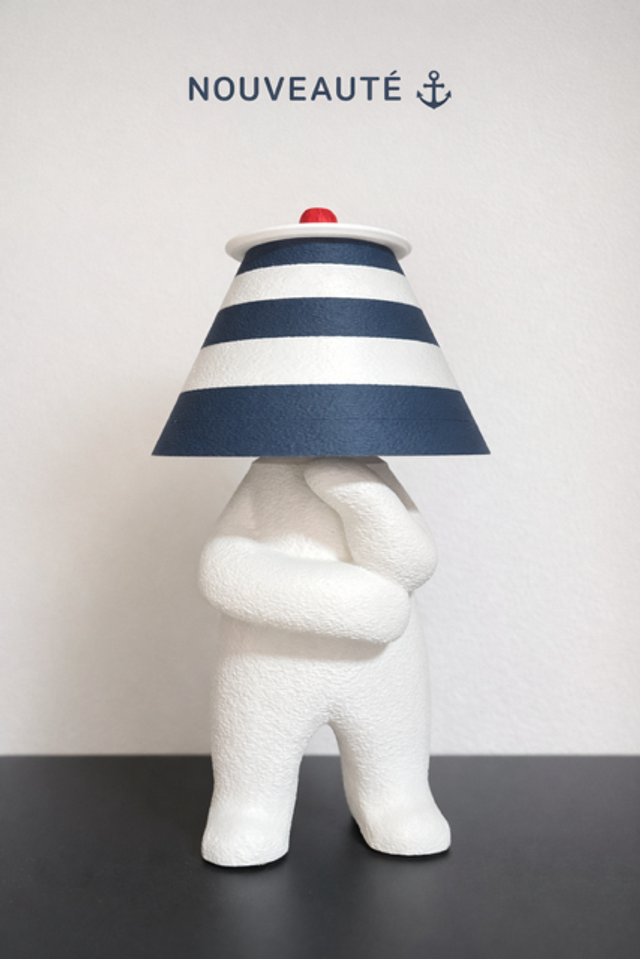 Chapeau Marin - accessoire pour lampe (lampe non incluse)