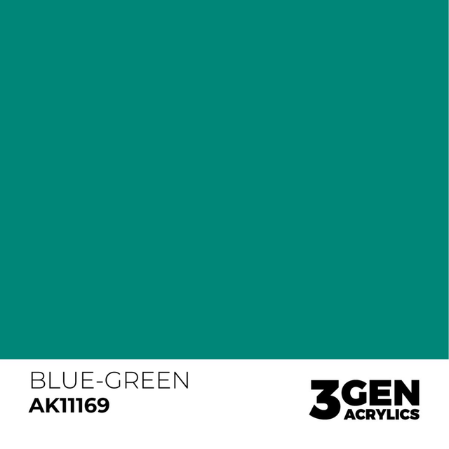 3rd Gen. Acrylics 169 Blue Green