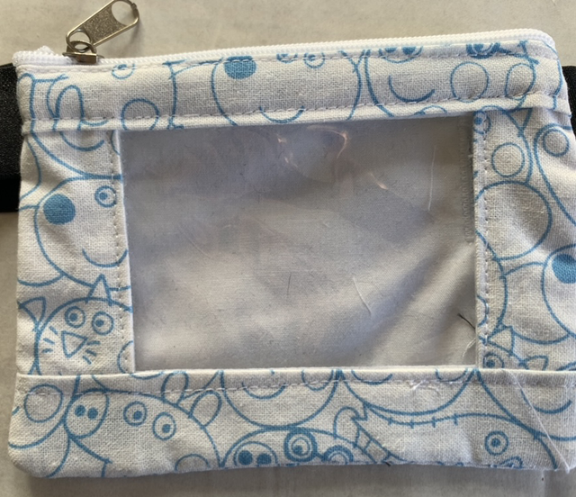 Peppa Pig - Blue on white pump pouch 