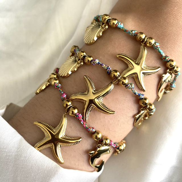 Bracelets charms étoile 