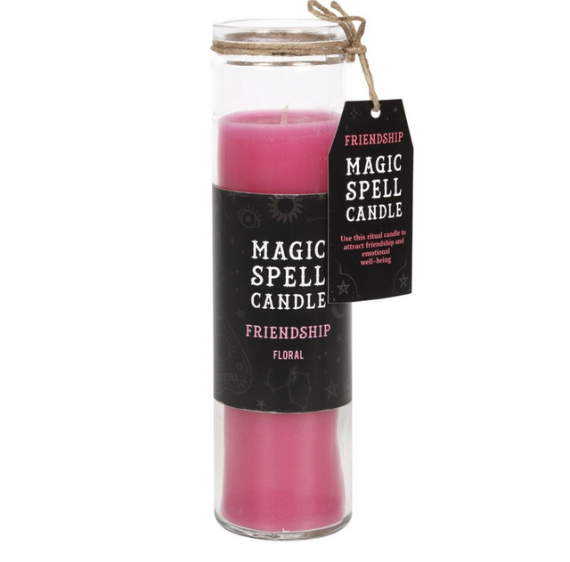 Magic Spell Candle - Friendship Floral