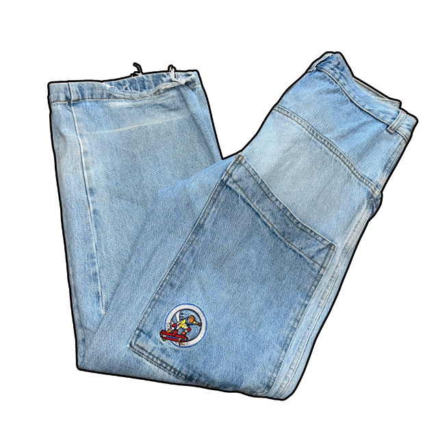 Vintage Baggy Skater Jeans - W30/L31