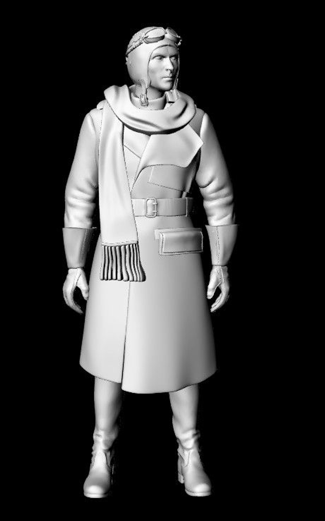 3Dimontis - WW1 RAF Pilot