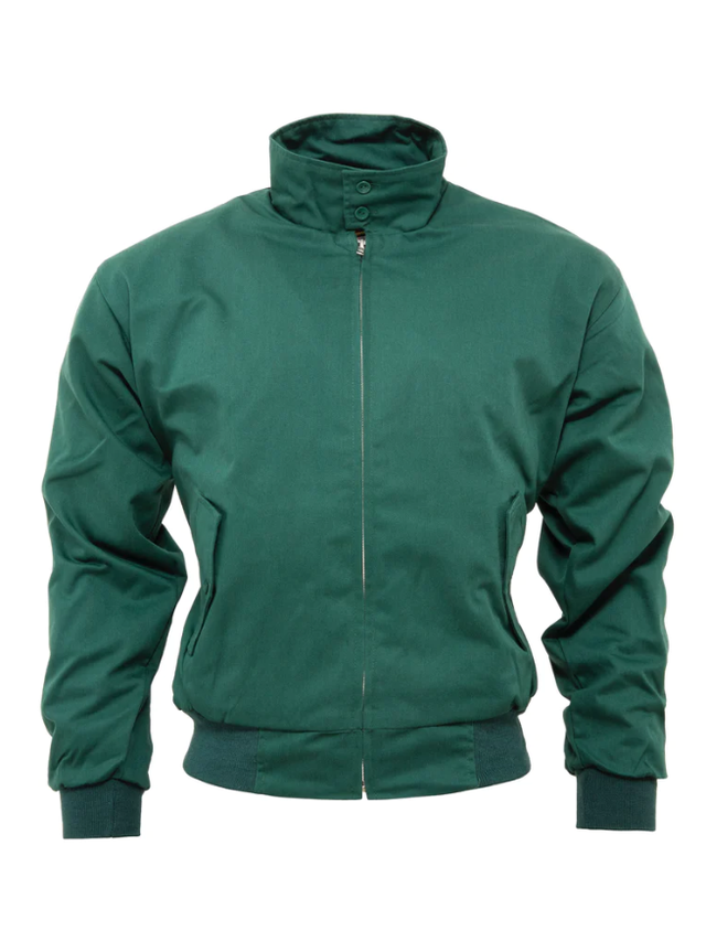 Relco London Harrington Jacket - Bottle Green