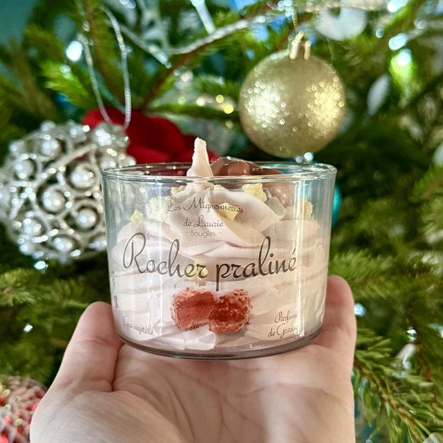 Bougie Rocher Praliné