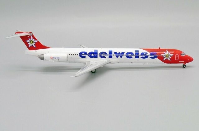 EDELWEISS MD-83 (HB-IKP) von JC Wings, 1:200