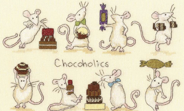 Bothy Threads Chocoholics Cross Stitch Kit