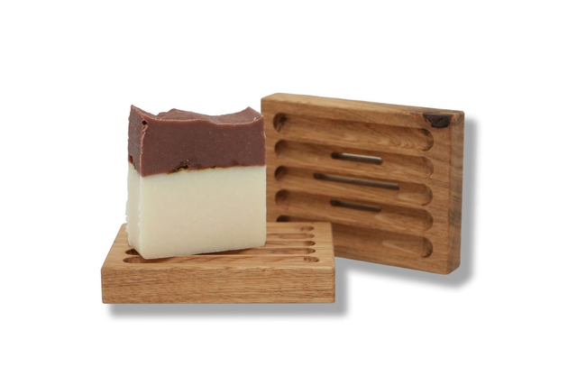 Seifenschale aus Olivenholz