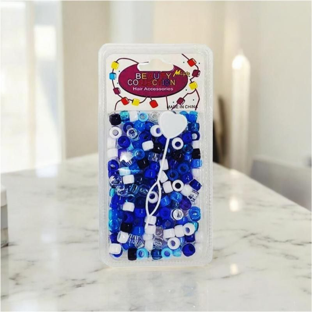 Magic Hair Beads – Sky Blue 200pcs | Hair Styling Accessories