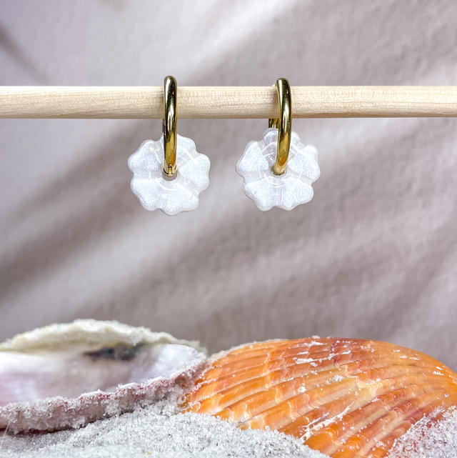 Minis fleurs chantilly glacée 