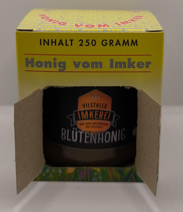 Sommerhonig 250g im Karton 