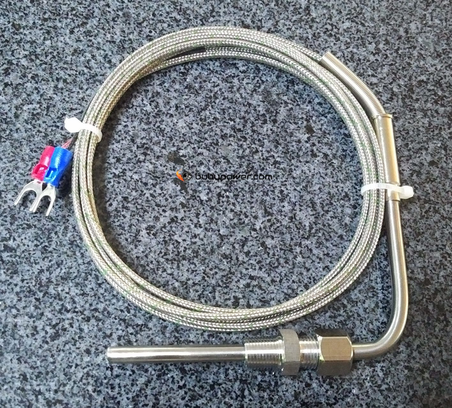 Abgastemperatur Sensor Typ K,  90° gebogen