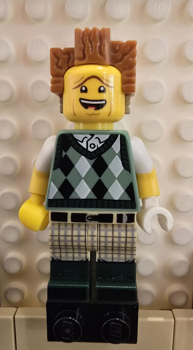 LEGO tlm159 Golfer Minifigur