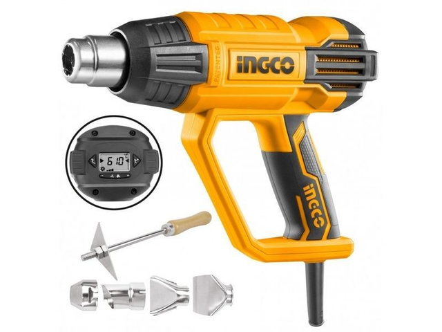 Termosoffiatore Ingco 2000w con 3 regolaz. di temperature