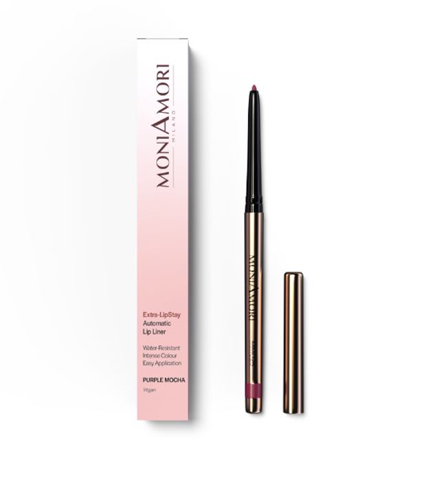 MONIAMORI Extra-LipStay Purple Mocha - Crayon à lèvres rétractable