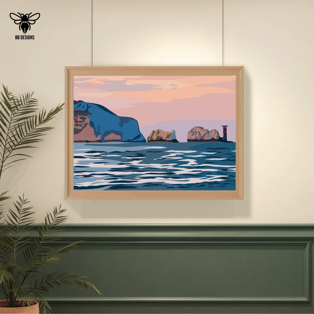 Art Print - Isle of Wight Needles