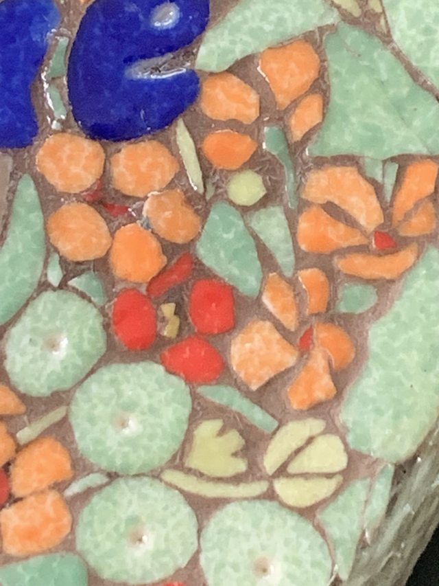 Mosaïque murale « villa capucine »