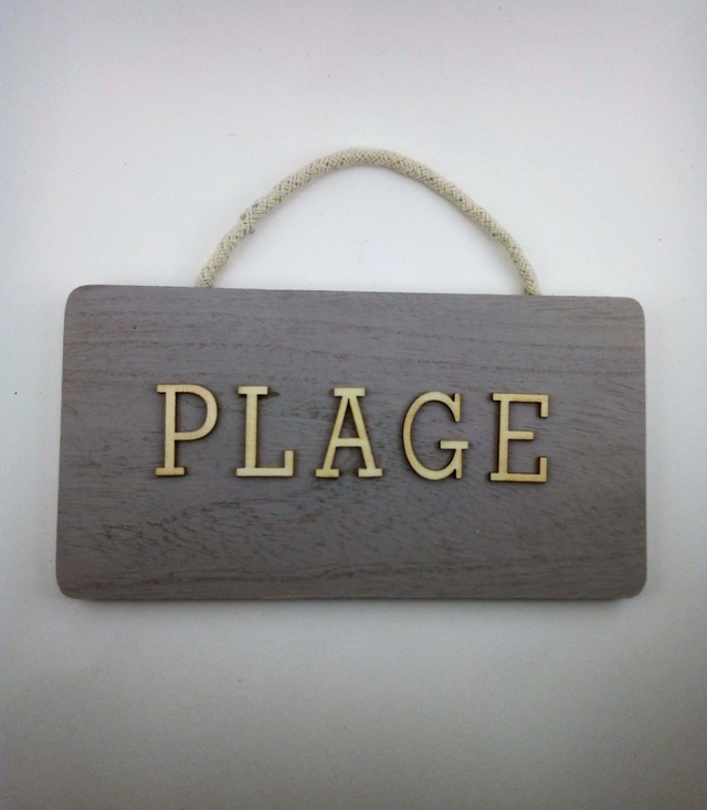 plaque plage