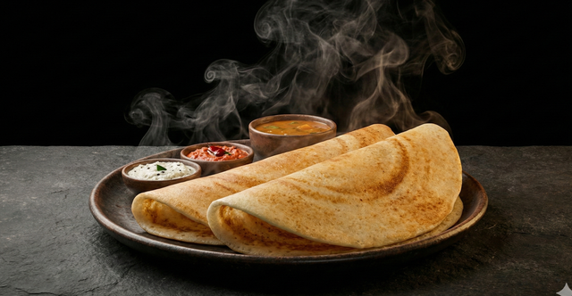 Dosa (Plain – 2 nos) 