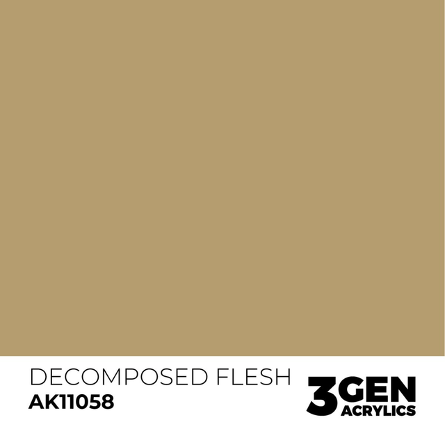 3rd Gen. Acrylics 58 Decomposed Flesh