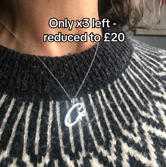 LAST ONE ----Corteiz pendant - handmade Sterling silver