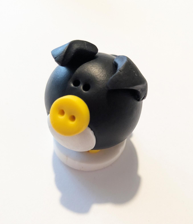 Christmas penguin piggy