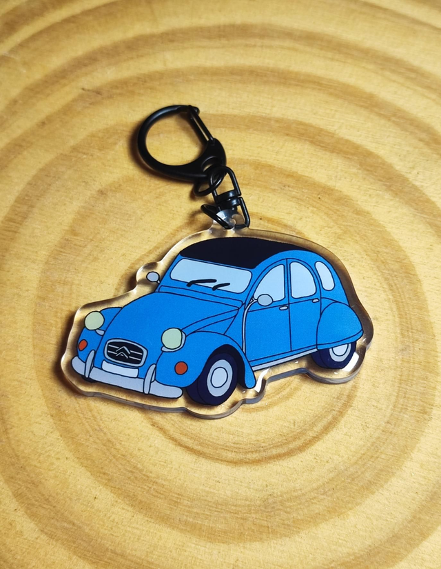 2cv Bleue 