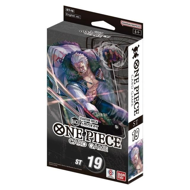 Bandai One Piece Trading Card Game: Black Smoker Starter Deck ST19