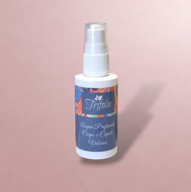 Acqua profumata corpo e capelli "Vulcano"