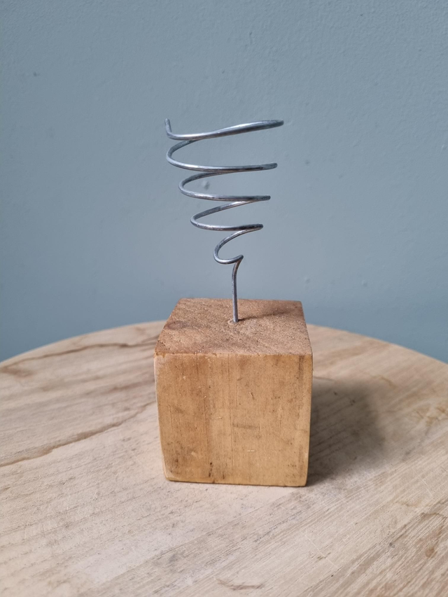 Support en bois pour Tillandsia