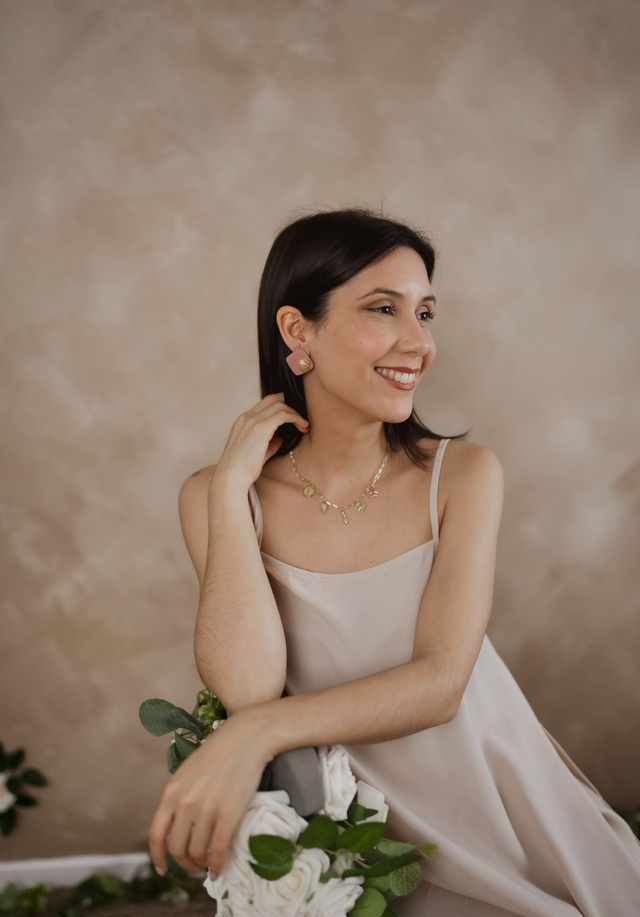 Polymer Clay Earrings ~ Paola