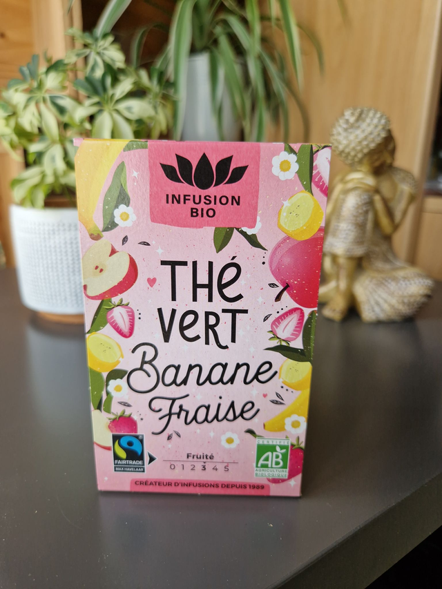 The vert, Pomme, Fraise, Banane - OH SO LOVELY BIO 