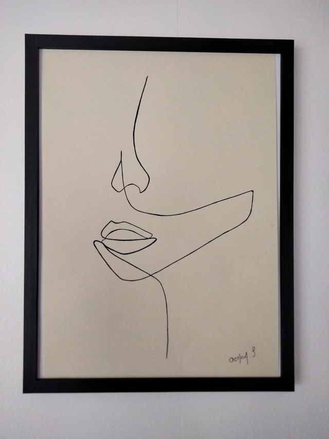  portrait femme Format A3