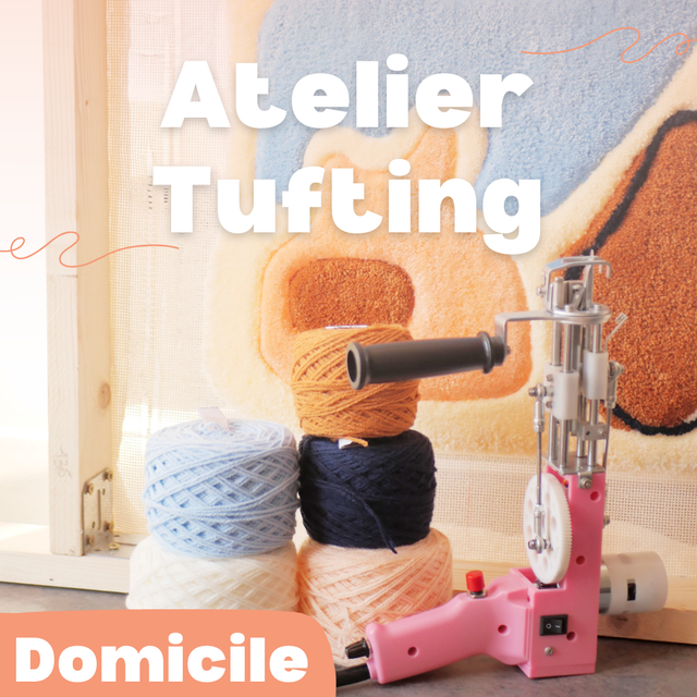 Initiation Tufting à Domicile - Crée ton propre tapis 