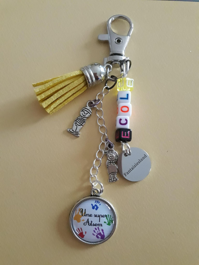 Bijou de sac Super Atsem - jaune