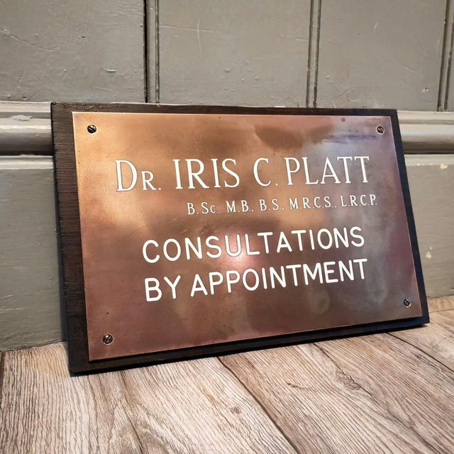 Copper Consultations sign