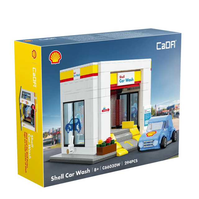 CaDa® C66030W Shell Waschstraße