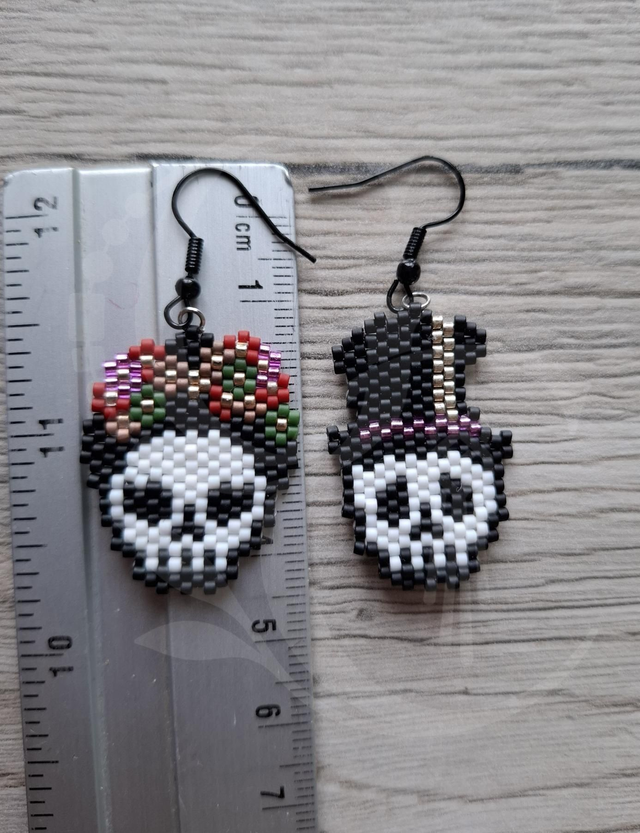 Boucles d'oreilles "Les Fiancés de Oaxaca"