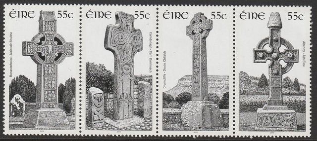 Ireland  2010 High Crosses set MNH
