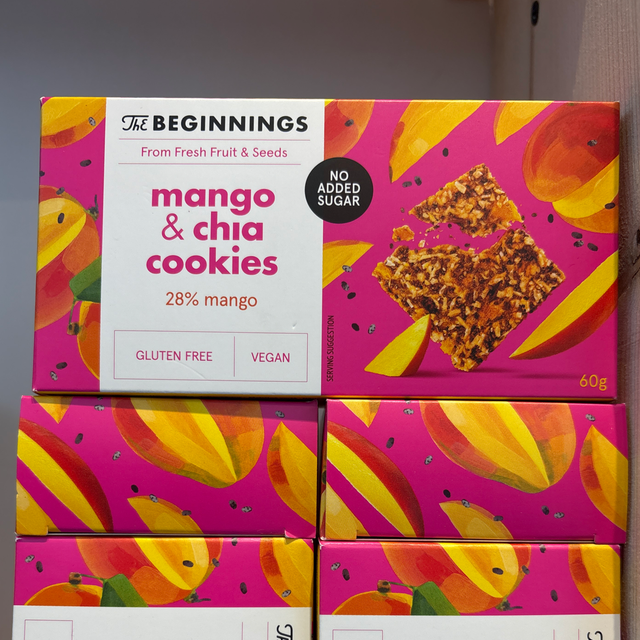 Crackers sucrés Mangue/Chia