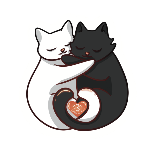 Saint Valentin Chats - Stickers