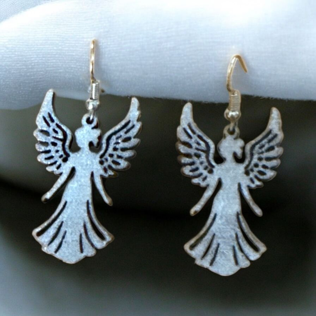 Boucles d'oreilles bois 100% création artisanale