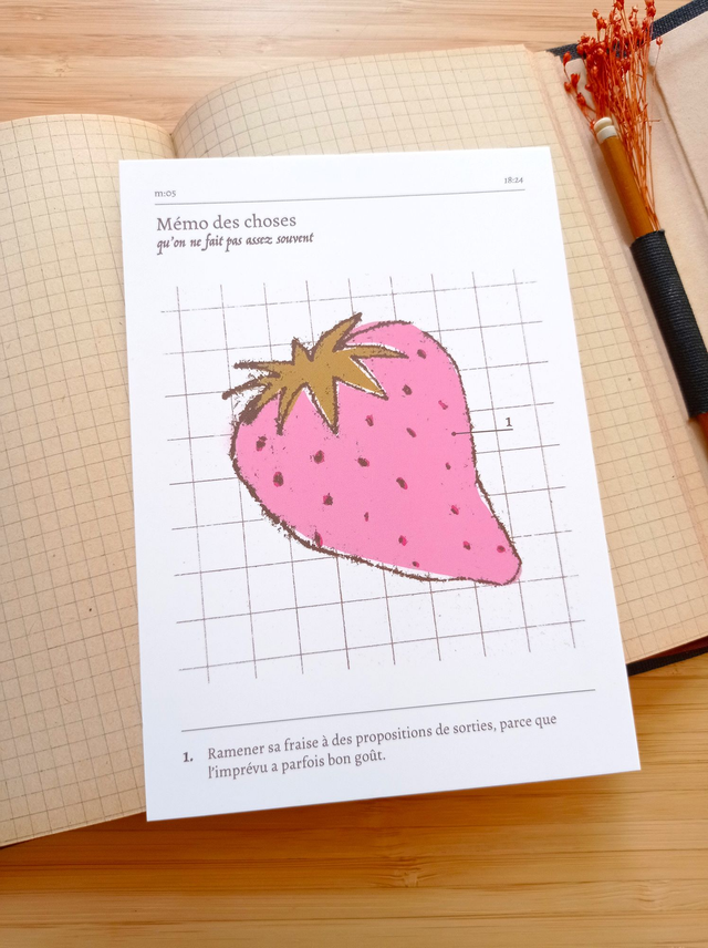 Carte — Mémo des choses