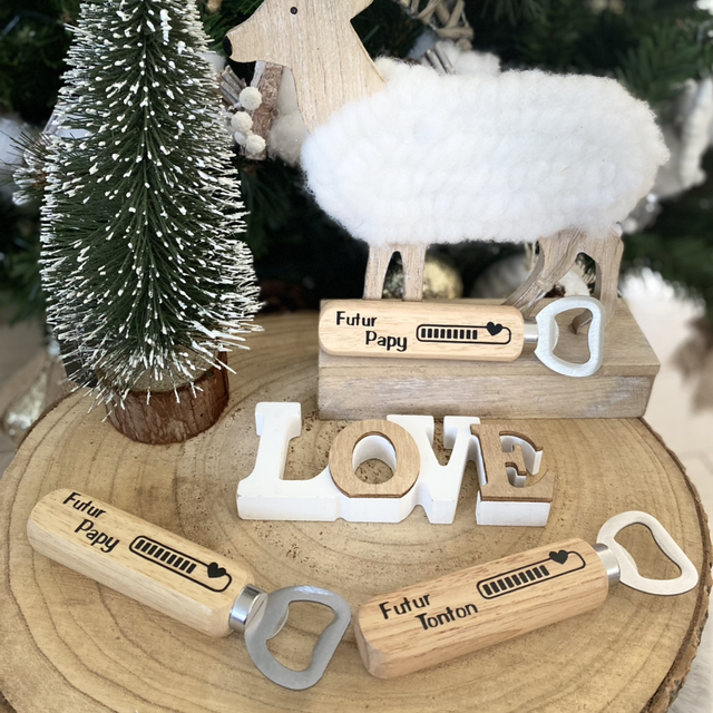 Décapsuleur annonce grossesse 