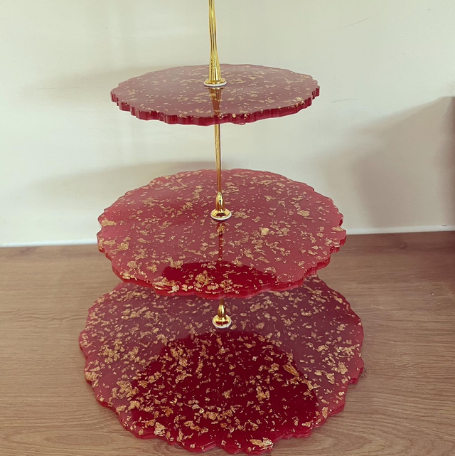 3 Tier Christmas Cake Stand